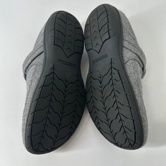 Merrell Womens Wool Slip-On Shoes With Adjustable Strap Gray Size Comfortable - Picture 5 of 11